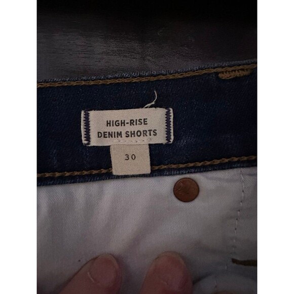 Madewell High Rise Denim Short - Picture 4 of 11